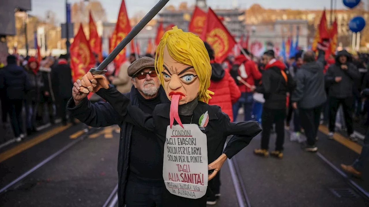 Italien: Streik gegen Meloni: Gewerkschaften machen mobil