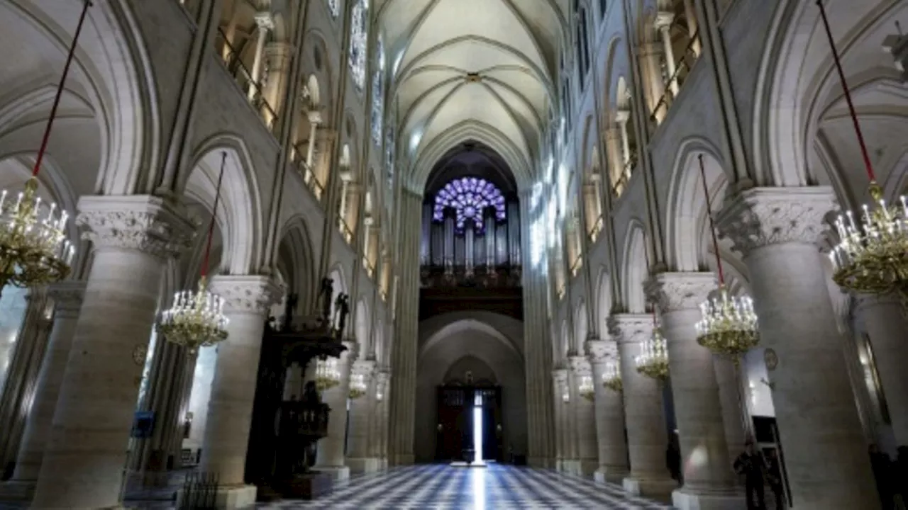 Macron präsentiert restaurierte Pariser Kathedrale Notre-Dame der Öffentlichkeit