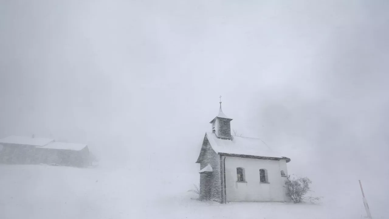 Wetter: Frost und Schnee in Bayern