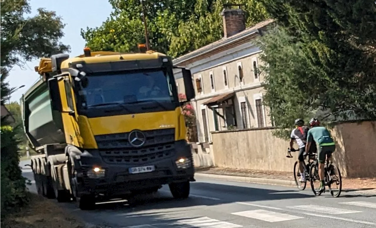 Montpon-Ménestérol : des riverains mécontents des passages de camions lancent une pétition