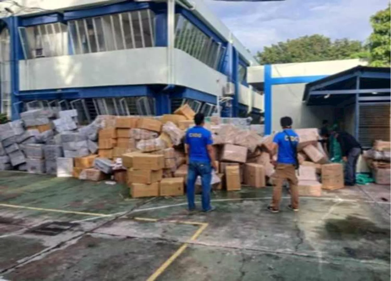 P28.9M smuggled cigarettes seized in Zamboanga City