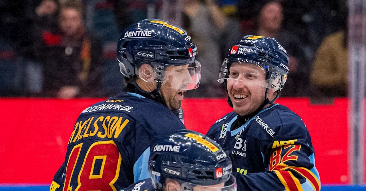 Djurgårdens Veteraner Linus Klasen, Patrick Thoresen och Dick Axelsson Börkar I Segern Mot Södertälje