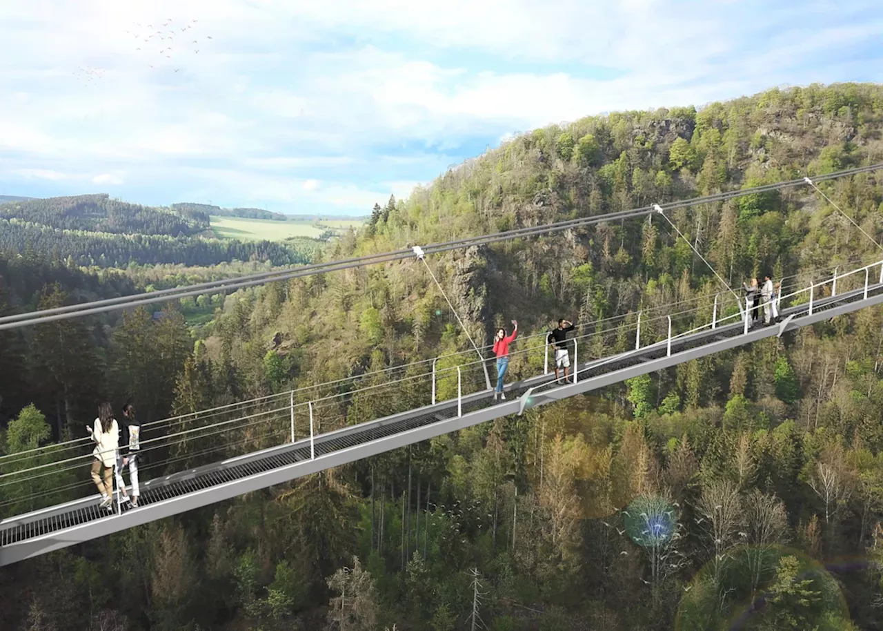 Votum: Die „längste Fußgänger-Hängebrücke der Welt“ soll kommen