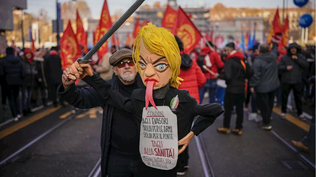 „Generalstreik“ gegen Meloni: Italiens Gewerkschaften machen wegen geplanter Haushaltskürzungen mobil