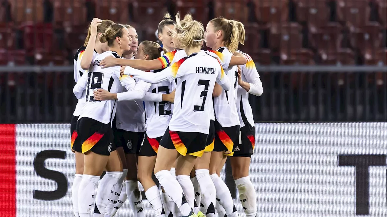 Kantersieg in der Schweiz: DFB-Frauen besiegen EM-Gastgeber 6:0