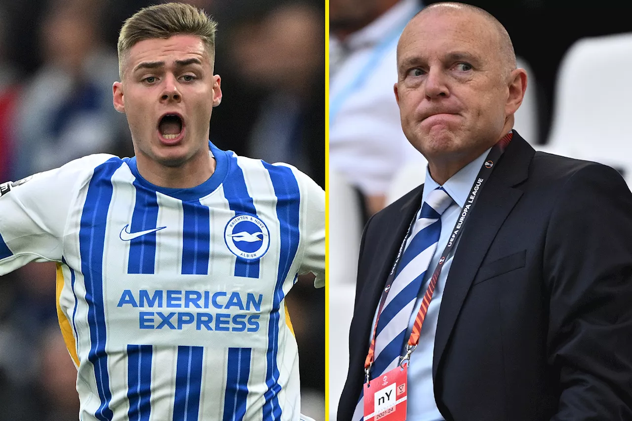 Brighton CEO Paul Barber categorically rules out exit for Evan Ferguson after loan links...