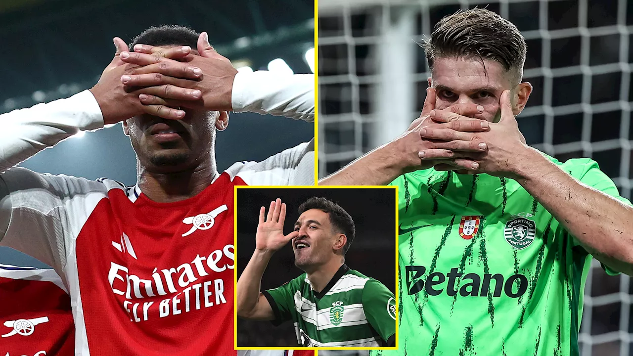 How Gabriel mocking Viktor Gyokeres’ celebration was payback for Granit Xhaka incident...