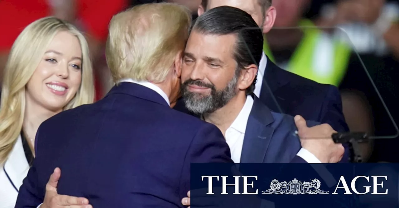 Loyal and feisty, Donald Trump Jr emerges as enforcer for his father