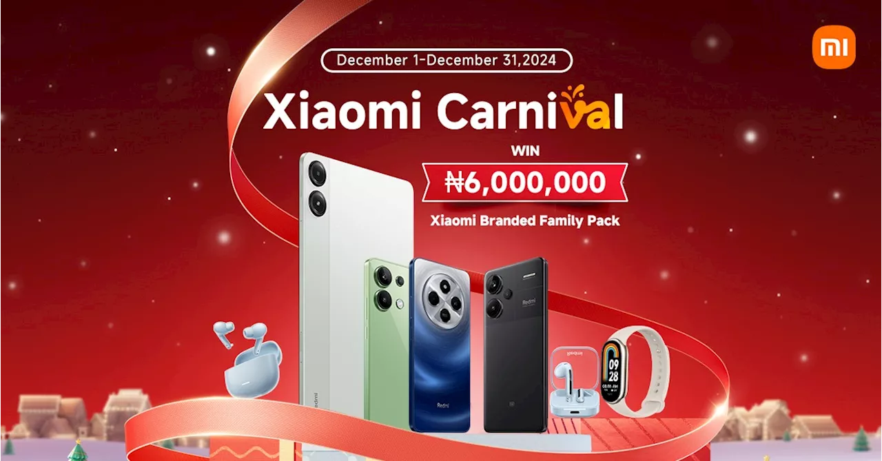 Celebrate the holidays with Xiaomi carnival -- the top 5 gifts for a Merry Christmas!