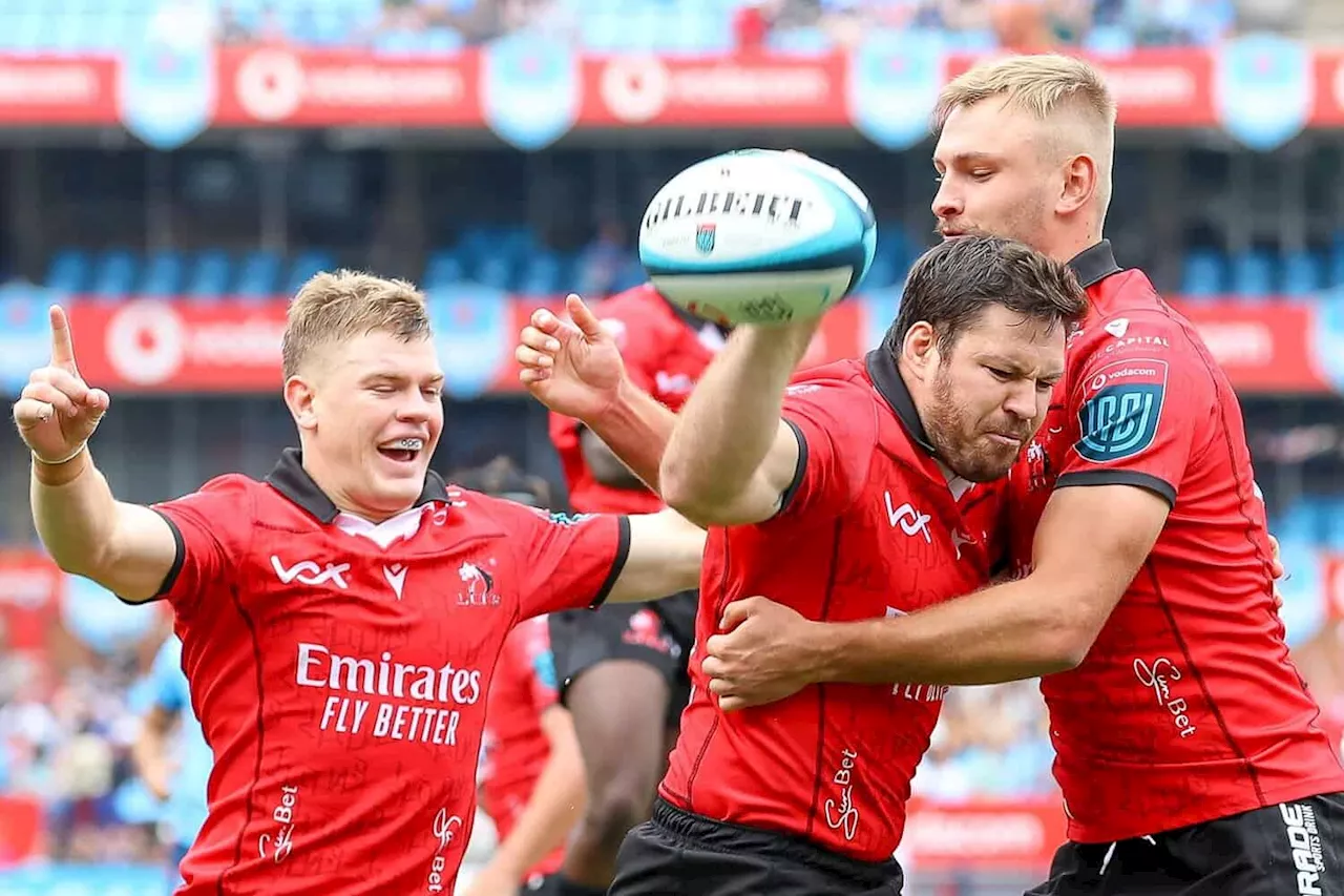 Marius Louw takes the armband for Lions against Munster