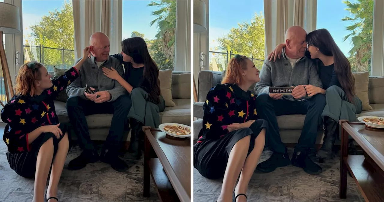 Bruce Willis Seen With Family in Touching Thanksgiving Snaps