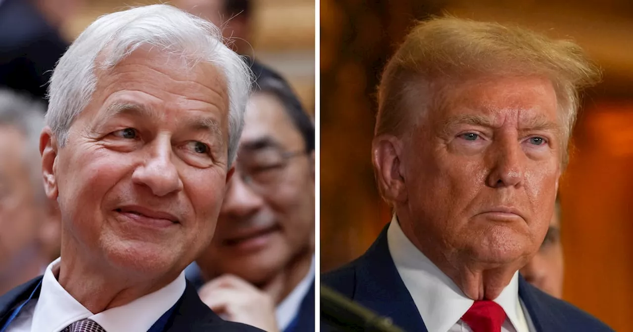 JPMorgan Boss Jamie Dimon Has Been Having Secret Policy Talks With Donald Trump for Months