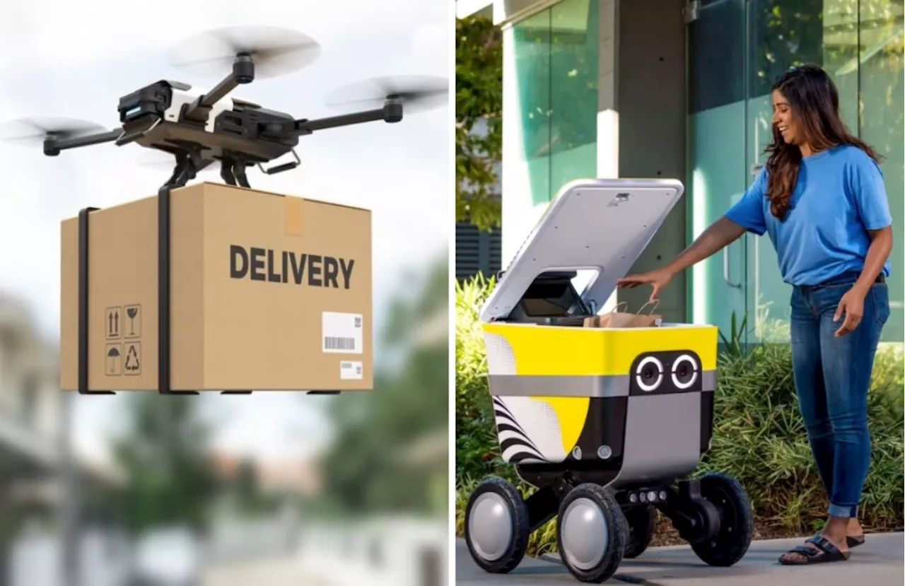 DRONES and robots to transform last-mile delivery in South Africa