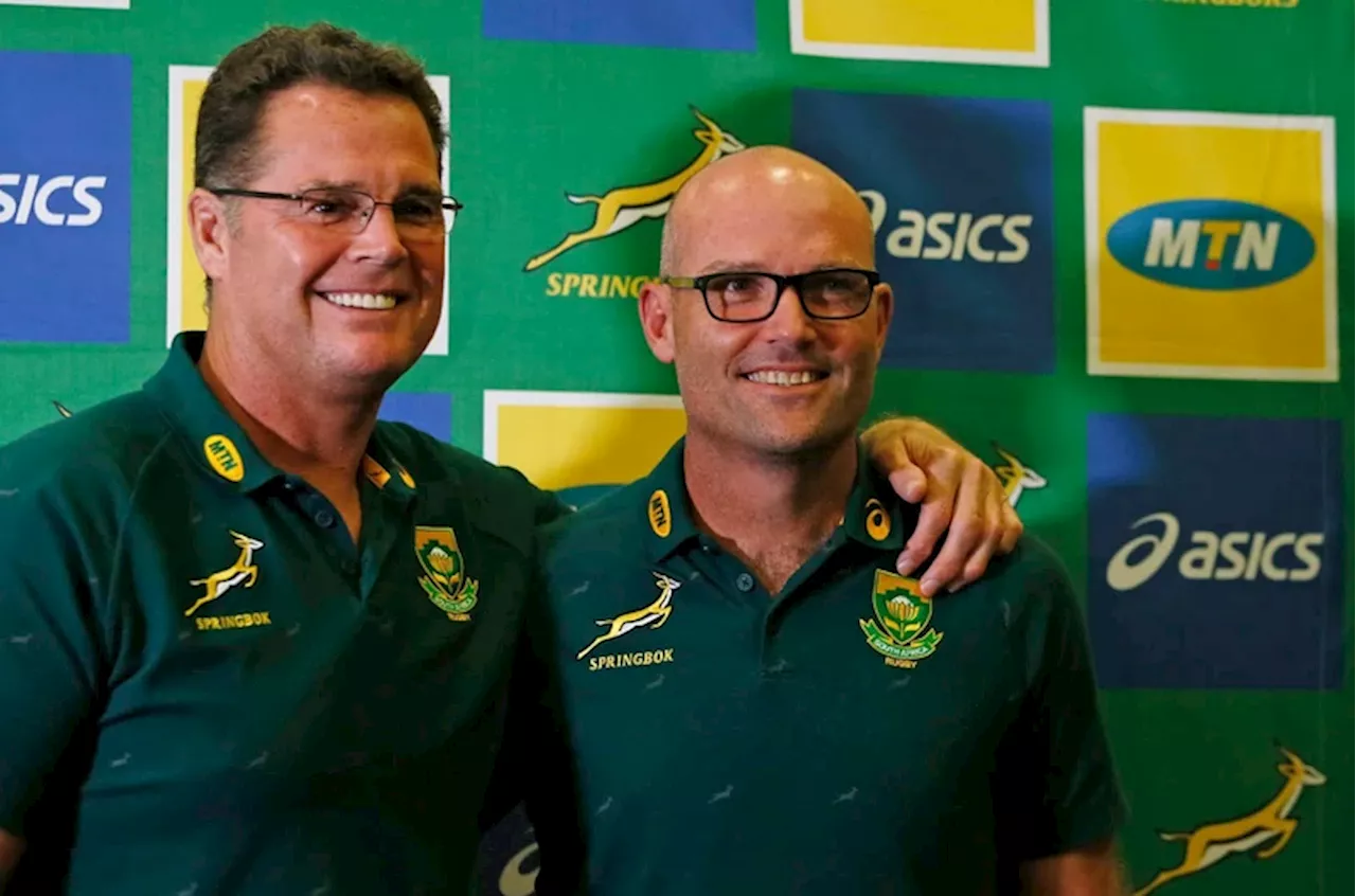 Rassie Erasmus and Jacques Nienaber: Tied on Springbok Coaching Wins