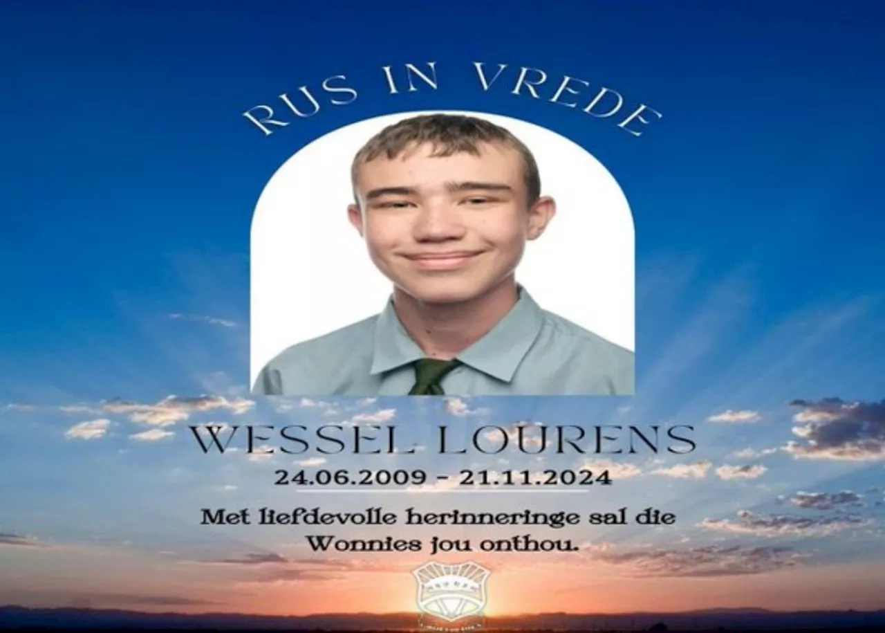 Tributes Pour In for Wessel Lourens: TikToker and Grade 9 Pupil