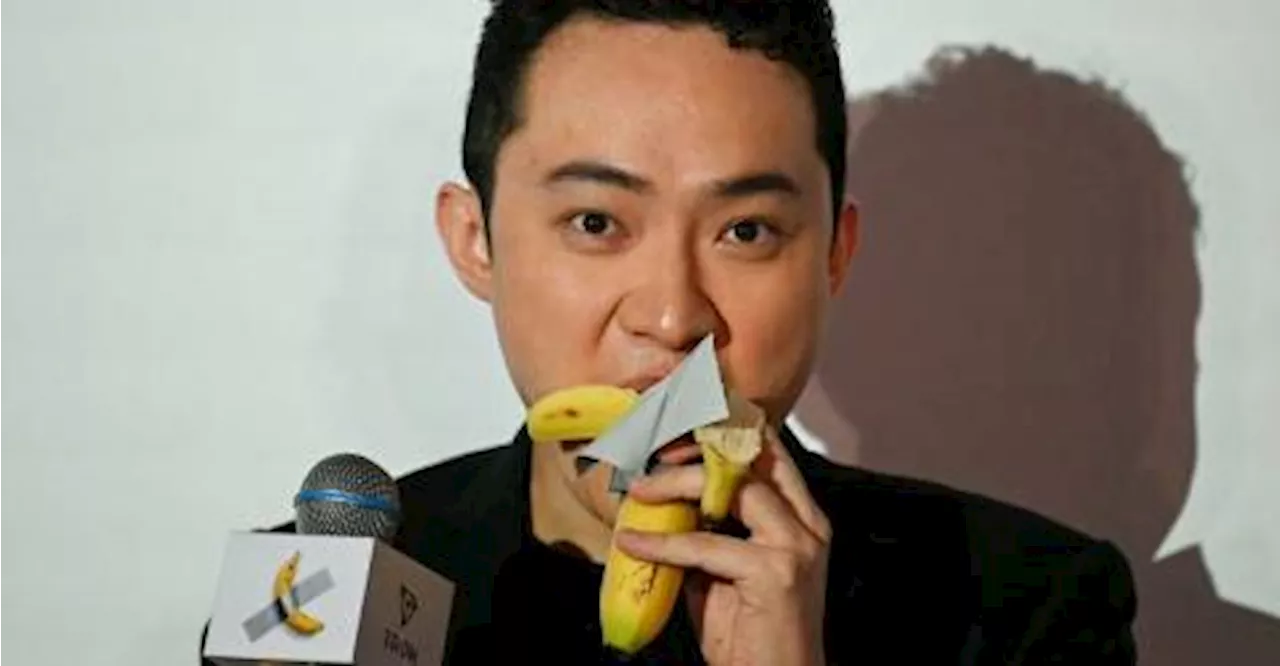 Crypto Founder Justin Sun Eats $6.2 Million Banana Artwork in Hong Kong