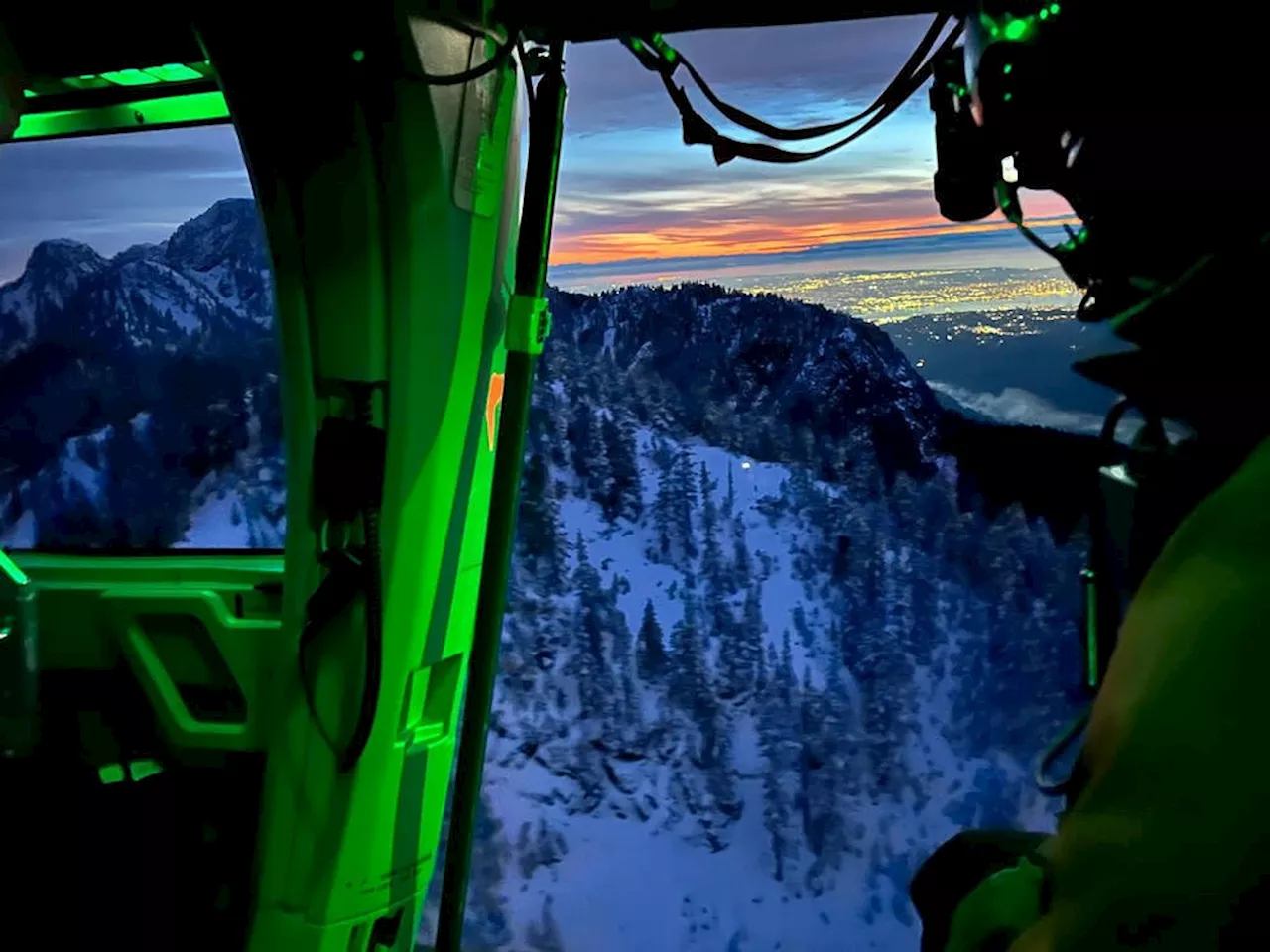 North Shore Rescue pulls hypothermic hiker from remote peak