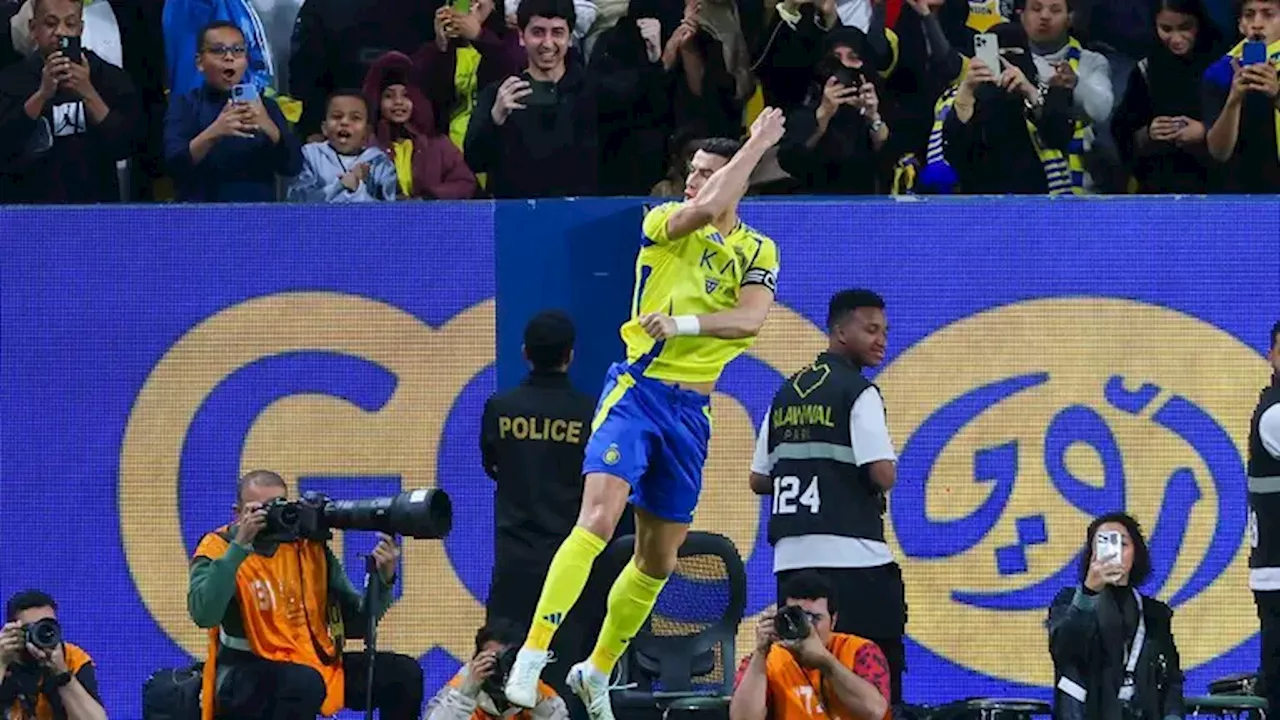 Cristiano Ronaldo anota doblete y gol 915 con Al Nassr vs. Damac