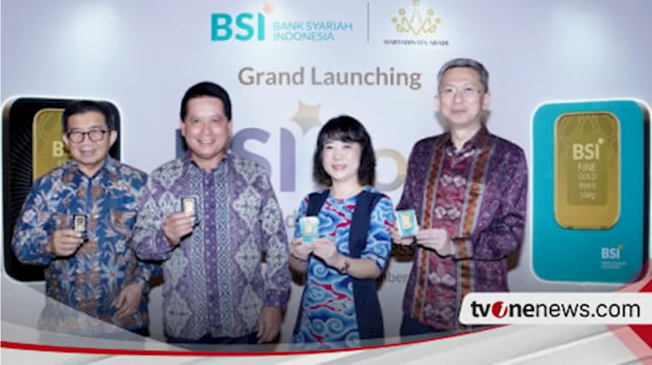 BSI Peluncurkan BSI Gold: Logam Mulia Syariah Berstandar SNI