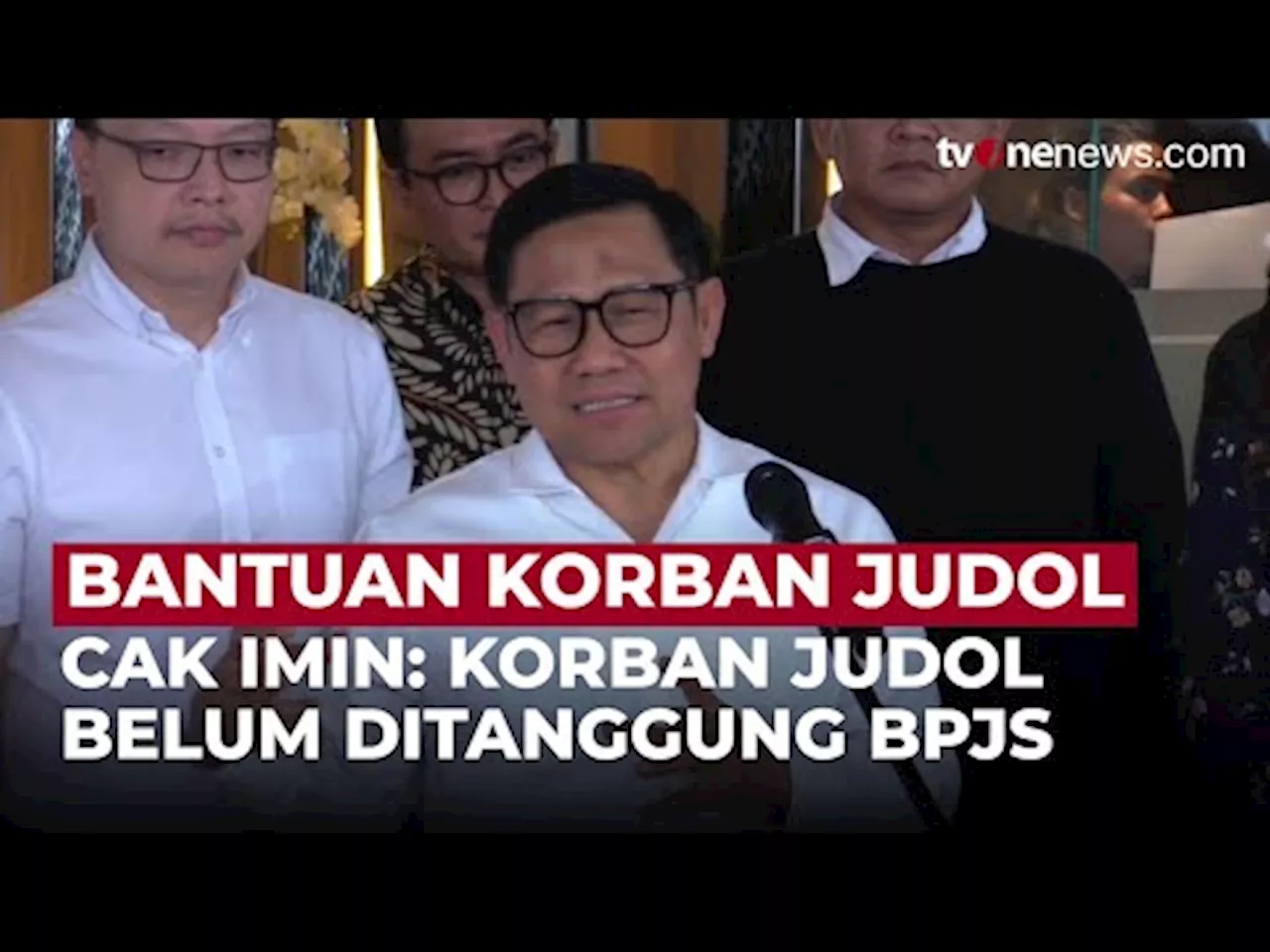 Menko PM Cak Imin Tegaskan Belum Ada Bantuan dari BPJS untuk Korban Judol
