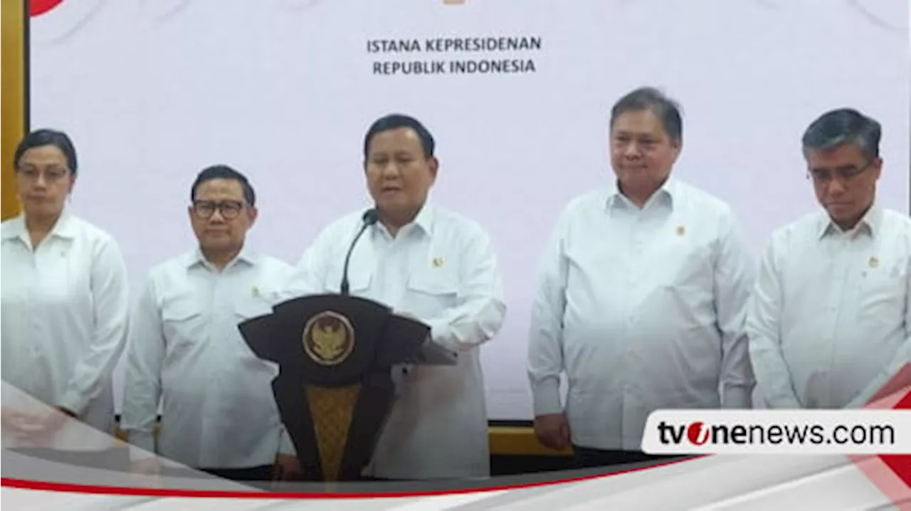 Presiden Prabowo Umumkan Kenaikan Upah Minimum Nasional 2025 Sebesar 6,5 Persen