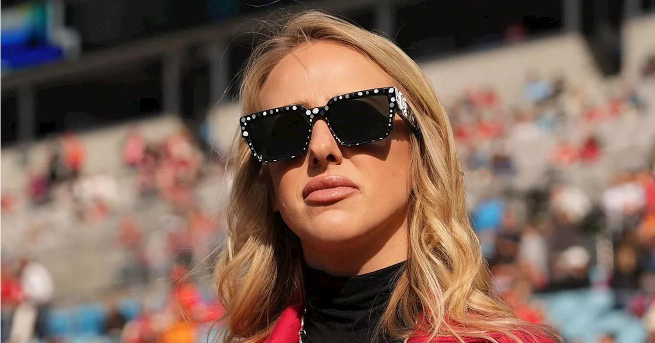 Brittany Mahomes' Chiefs vs. Raiders Outfit Features Her Own Merch