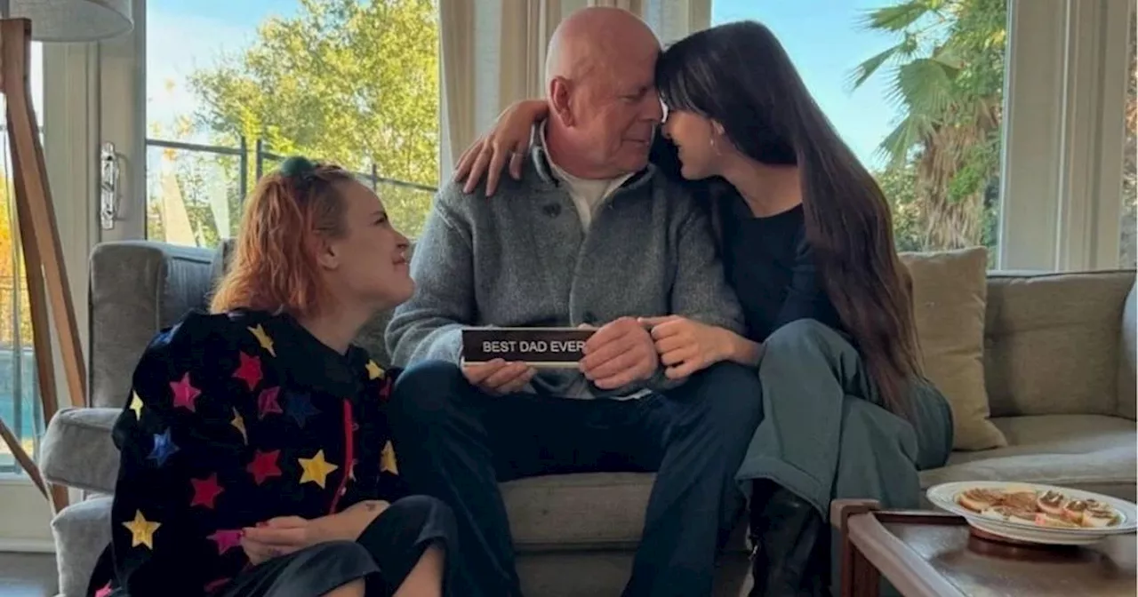 Tallulah and Scout Willis Share Rare Photo of Bruce Willis Amid Dementia Battle