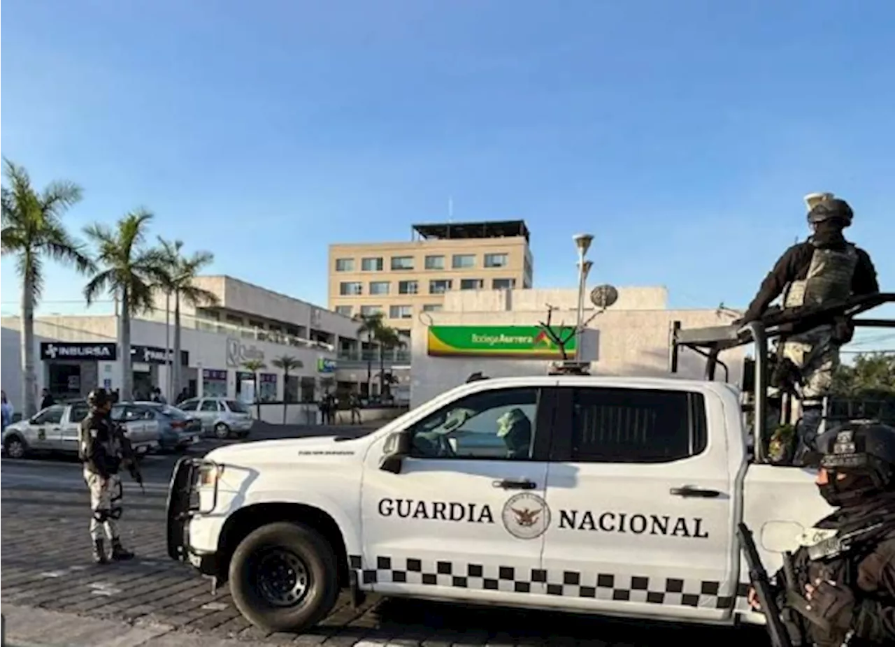 Comando Armado Roba Tres Cajeros Automáticos en Novum Cuernavaca