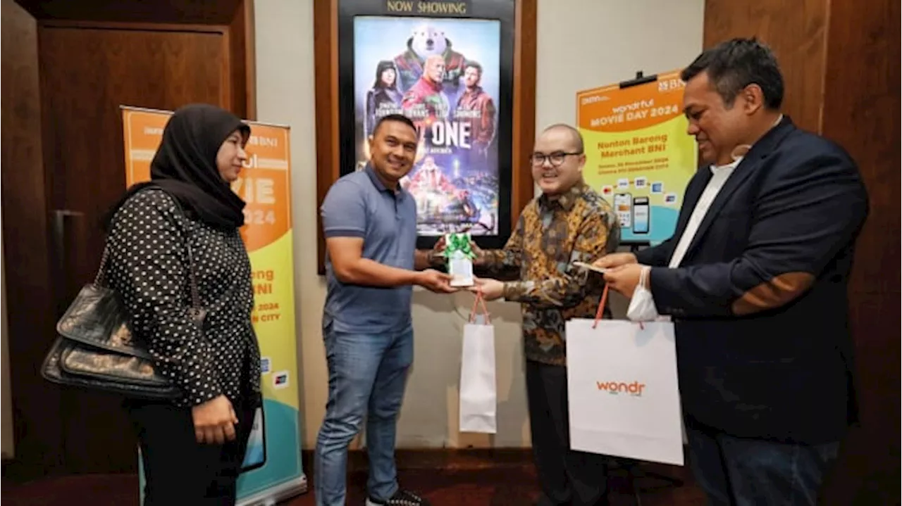 BNI Lebih Dekat dengan Loyal Merchant Lewat 'BNI Wonderful Movie Day 2024'