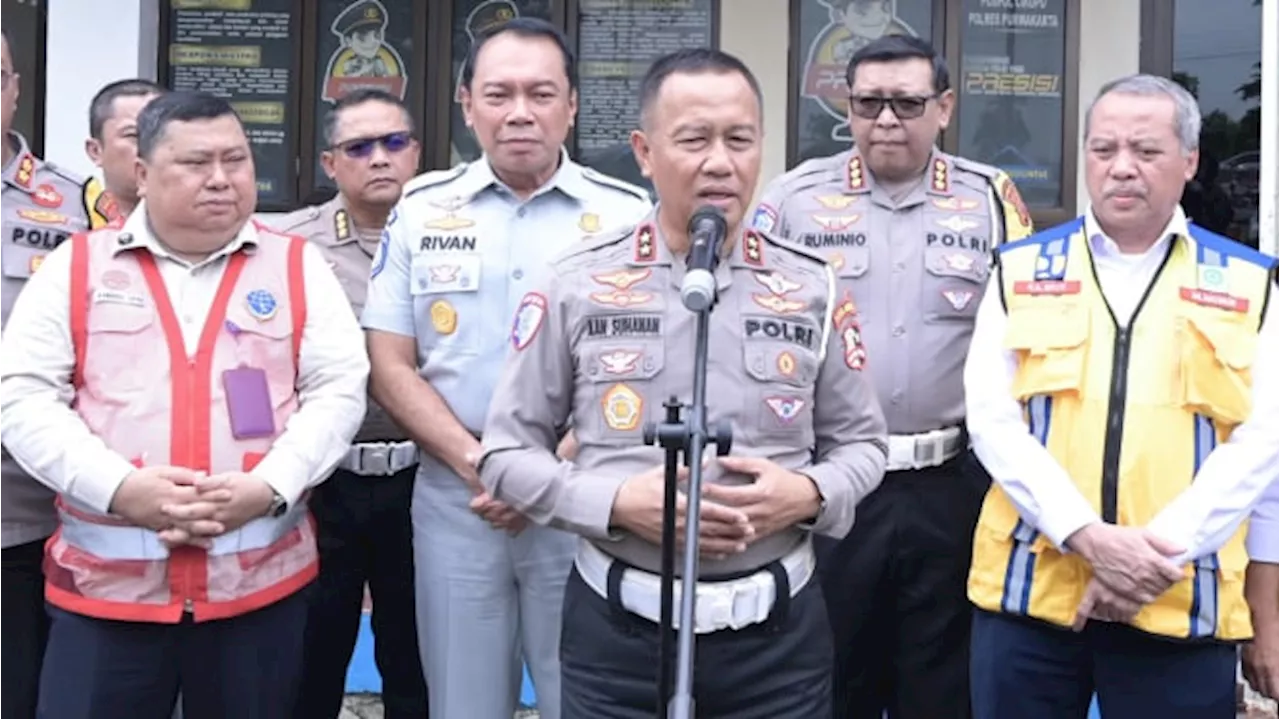 Polisi Siapkan Contraflow Karena Diprediksi Terjadi Peningkatan Kendaraan Saat Libur Nataru