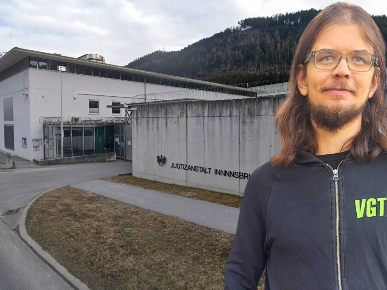 Georg Prinz, Veganer und Tierschützer, bringt Beschwerde wegen mangelnder vegane Ernährung im Gefängnis ein