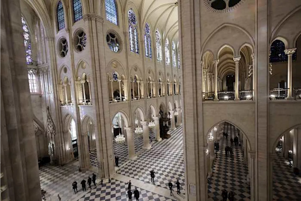 The world gets its first glimpse inside Notre Dame Cathedral after 5 years under wraps