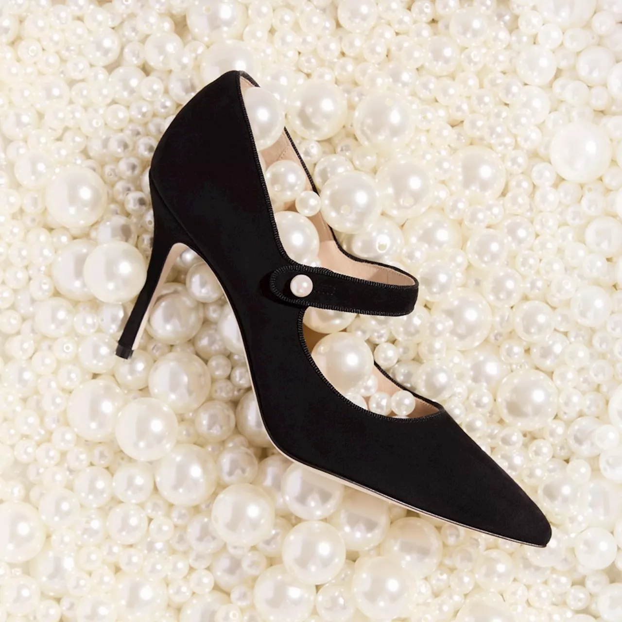 Manolo Blahnik Marks the Mary Jane Anniversary With a Pearl