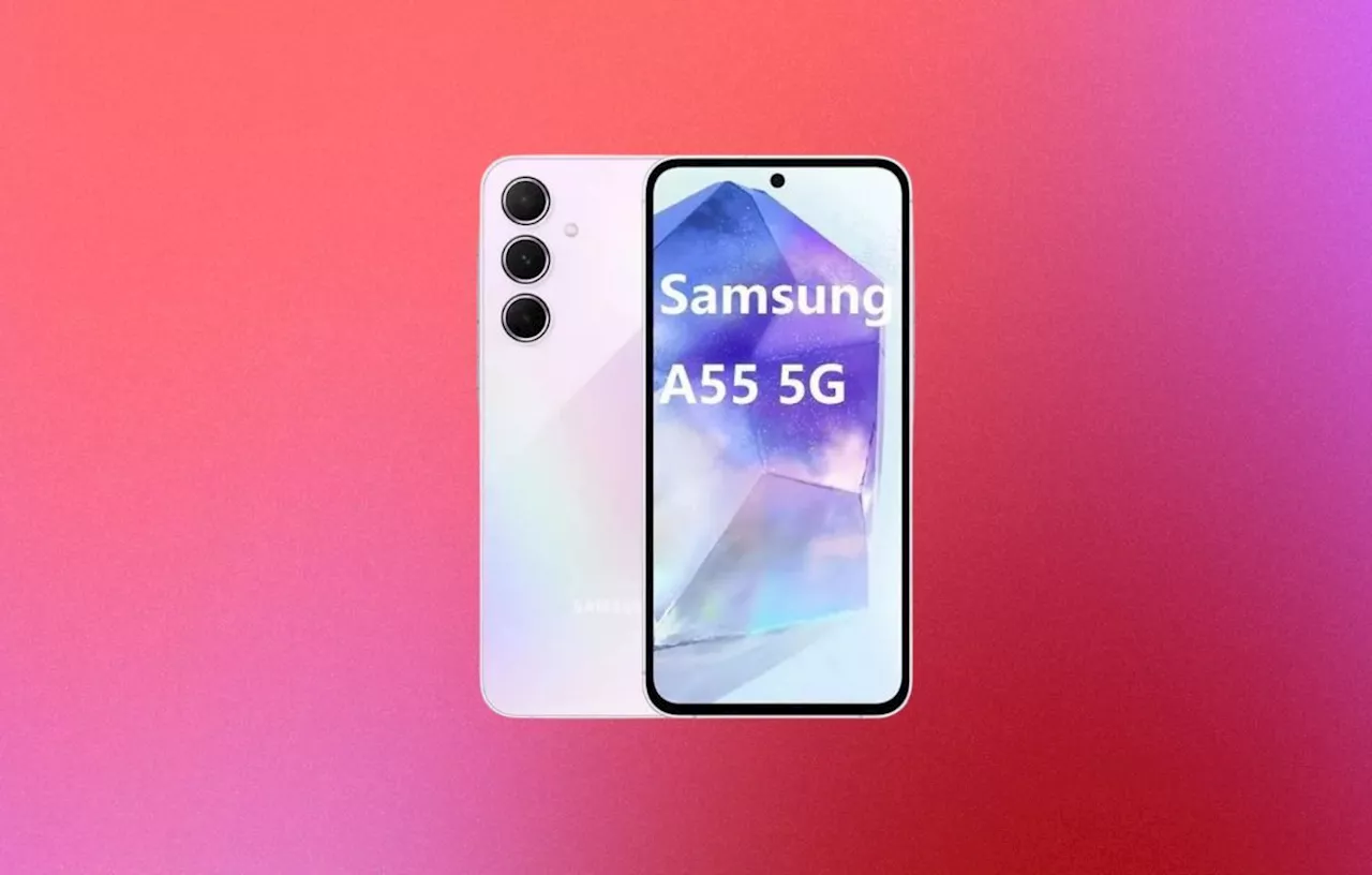 Découvrez le très performant Samsung Galaxy A55 à prix record ce week-end