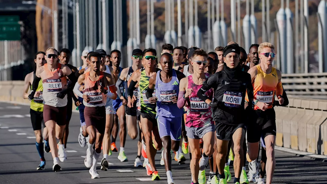 Abdi Nageeye of the Netherlands and Sheila Chepkirui of Kenya win the NYC Marathon