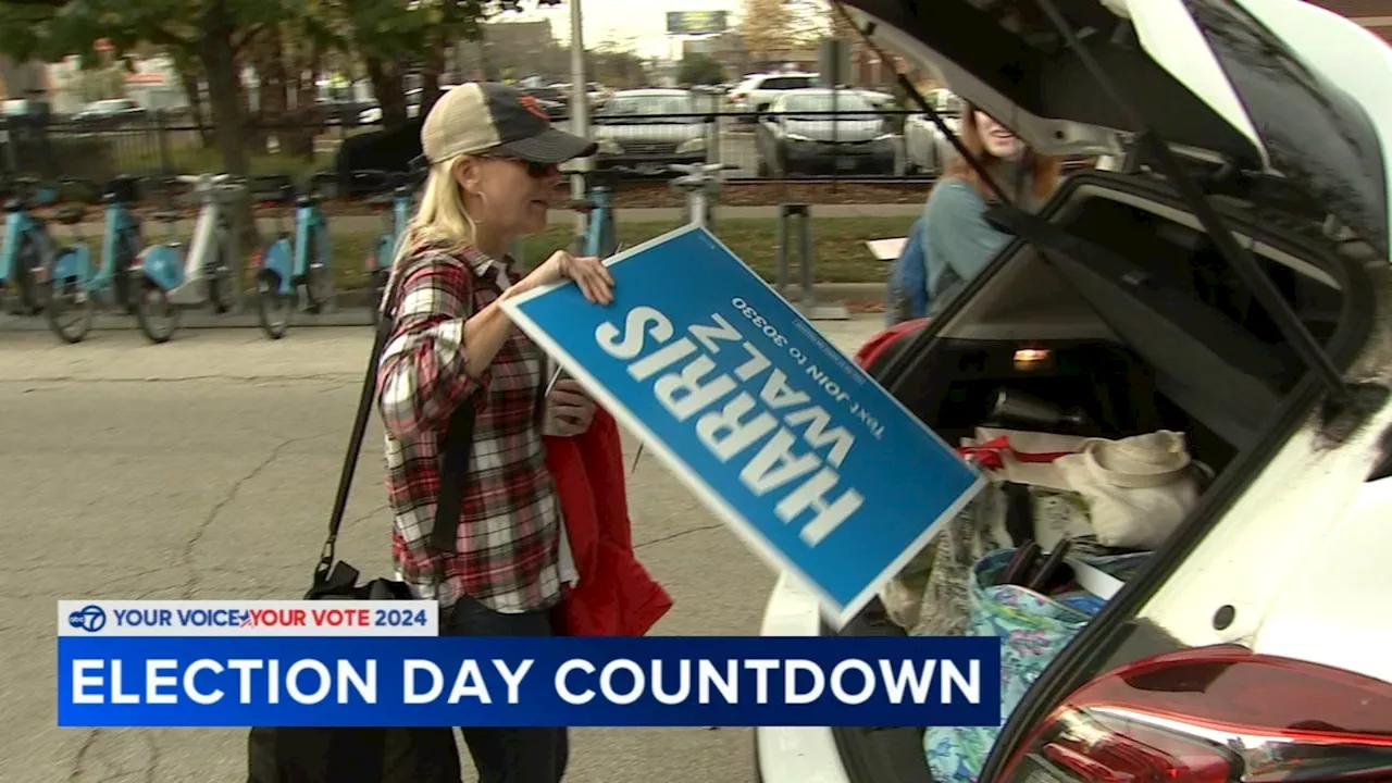 Chicago volunteers travel to Wisconsin, Michigan to encourage voters ahead of Election Day