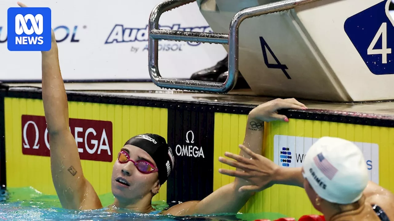 Regan Smith takes Kaylee McKeown's 200m backstroke world record in Singapore World Cup meet