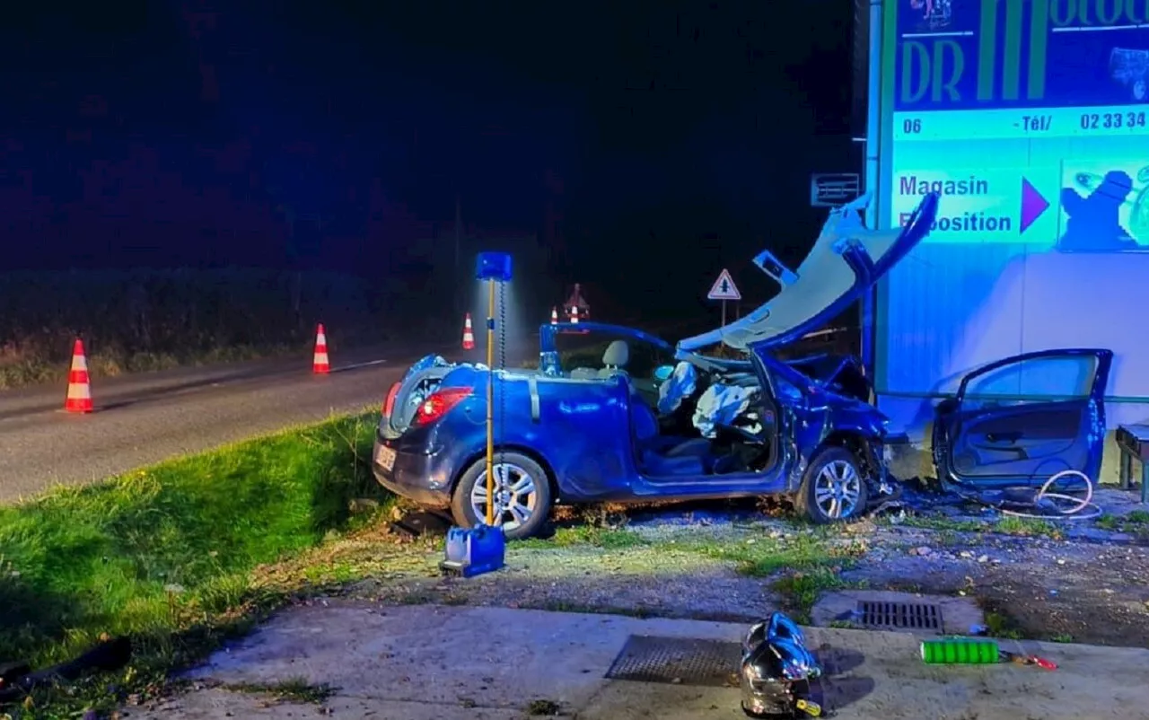 Le véhicule s'encastre dans un bâtiment en tôles : la conductrice gravement blessée dans l'Orne