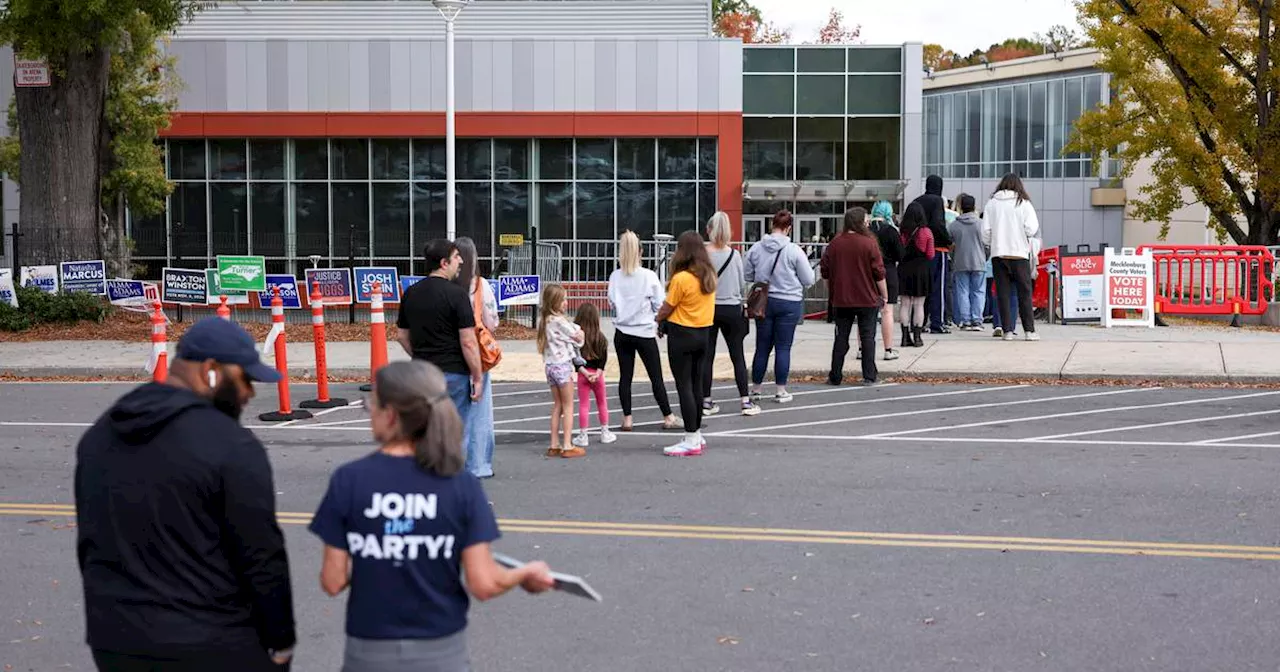 Early voting turnout high as almost 44% of 2020 electorate cast ballots