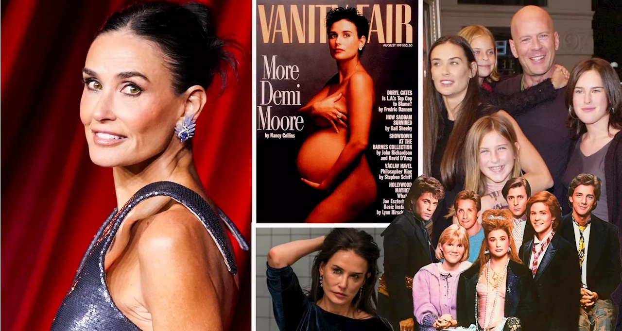 Demi Moore: Jag blev hatad för att jag tjänade mest i Hollywood