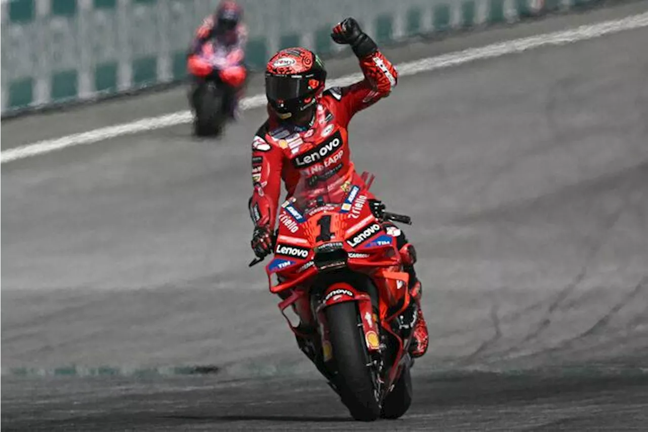 MotoGp: Bagnaia vince in Malesia, secondo Martin: sarà decisiva l'ultima gara