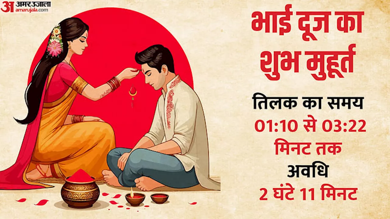 Bhai Dooj 2024: भाई दूज आज, जानिए तिलक का महत्व, शुभ मुहूर्त और नियम