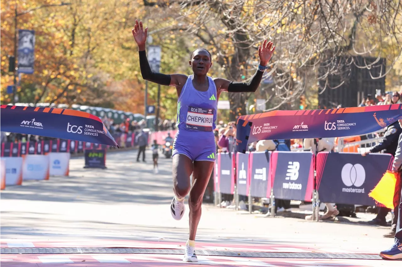 Kenyan women sweep 2024 New York City Marathon, a Dutchman wins men's elite race for 1st time ever |