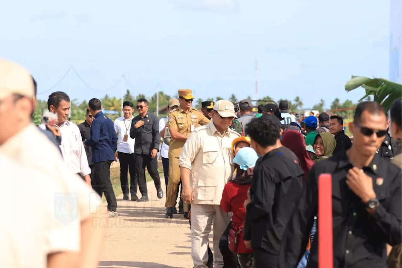 Presiden Prabowo kunjungi Papua Selatan tinjau PSN ketahanan pangan