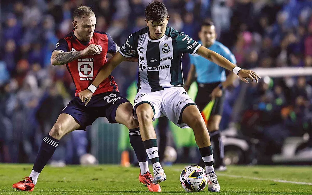 Liga MX: Cruz Azul vence al Santos Laguna y garantiza terminar como líder del apertura