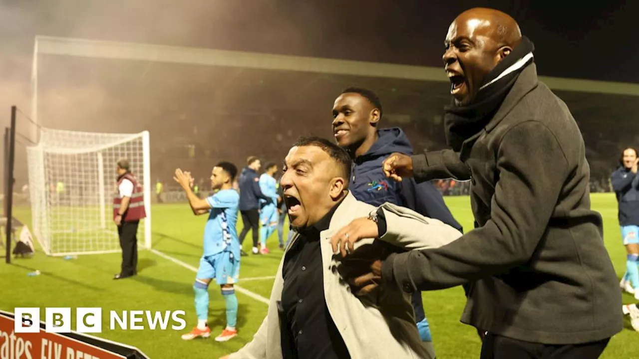 Kettering Town owners celebrate Northampton FA Cup victory