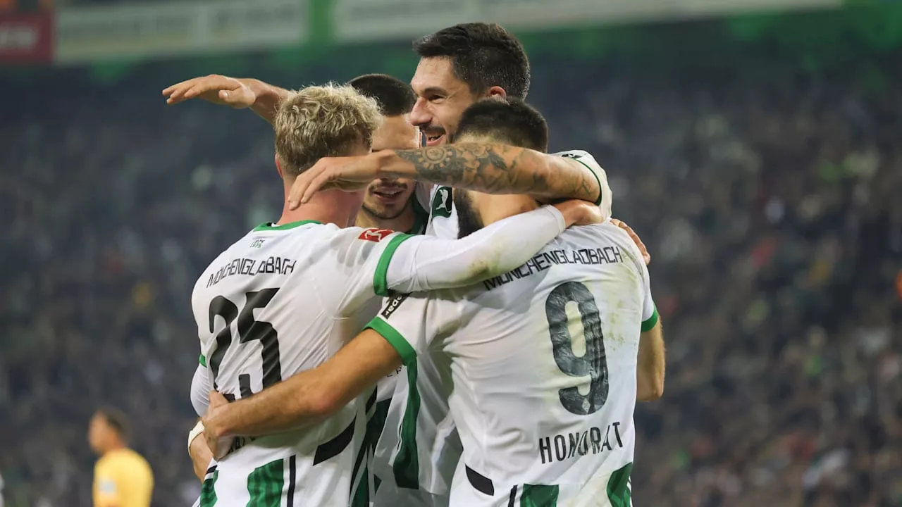 Borussia Mönchengladbach: Drei Gladbacher verdienen sich die 1!