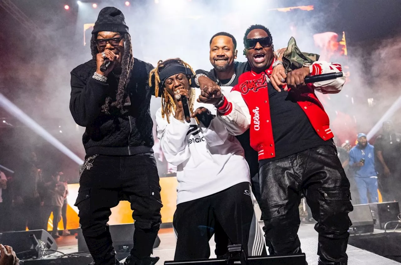 Lil Wayne Reunites With Hot Boys at 2024 Lil WeezyAna Fest in New Orleans