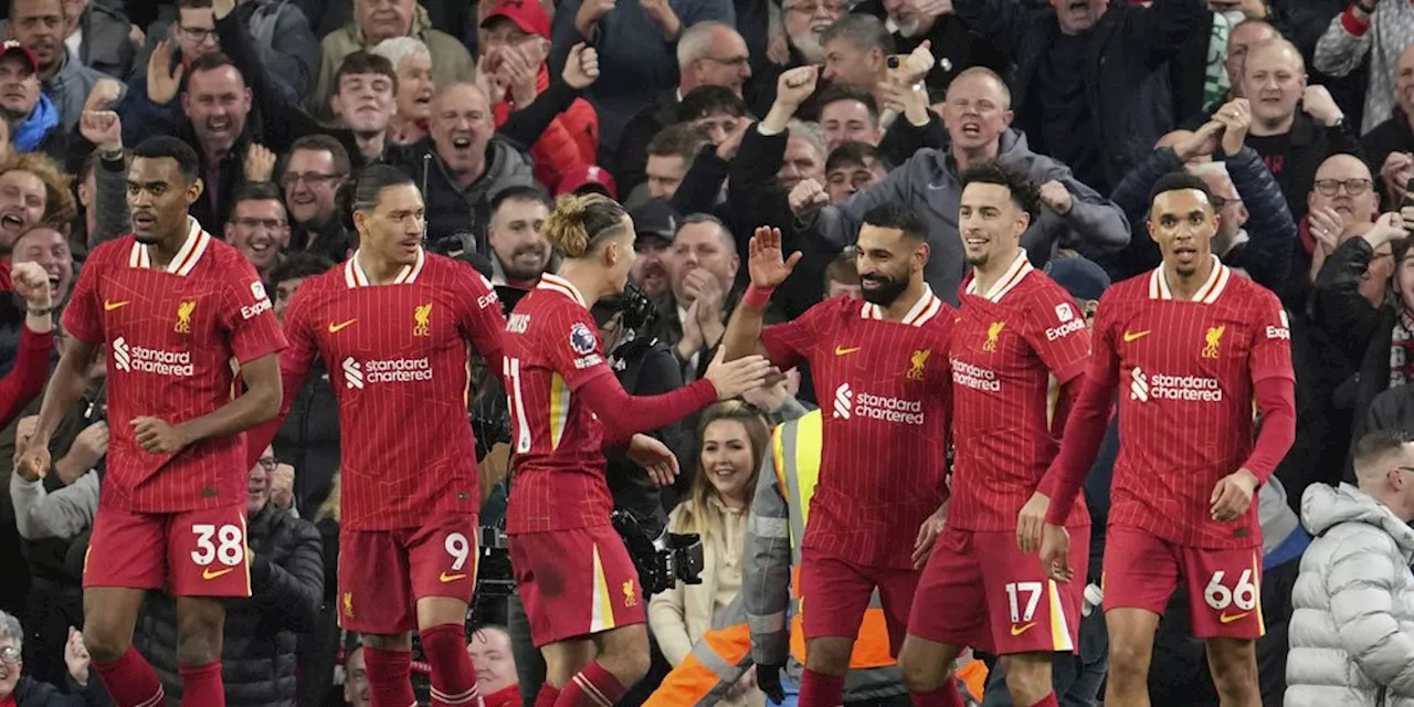 Rapor Pemain Liverpool vs Brighton: Menang Comeback dengan Gol Gakpo dan Salah