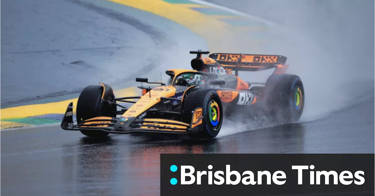 Chaos in Sao Paulo as rain plays havoc with Brazilian Grand Prix